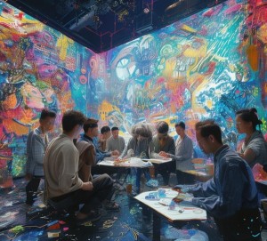构建智能化艺术创作与传播的新范式，北京的艺术创意新引擎